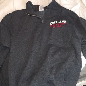 CORTLAND quarter zip sweatshirt